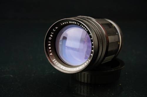 Rare Asahi Pentax Preset Takumar 135mm F3.5 M42 Mount Lens  **Excellent Condition**