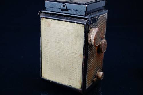 Art Deco Nickel Plated Rolleicord I TLR 6x6 Camera **Spares/Repair or Display**