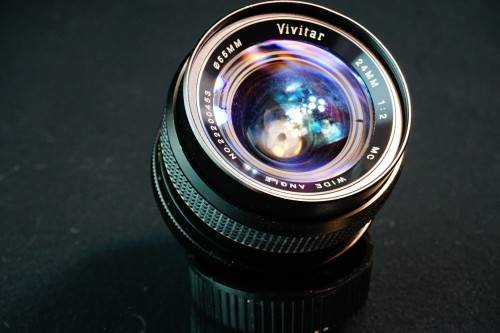 **Fast Wide** Vivitar 24mm F2 Lens in Nikon AIS Mount  **Good Condition**