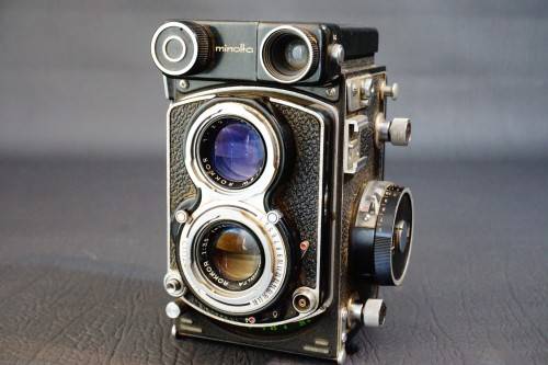 Minolta Autocord CdS III TLR Medium Format Camera with a Coupled Meter **Excellent Condition **