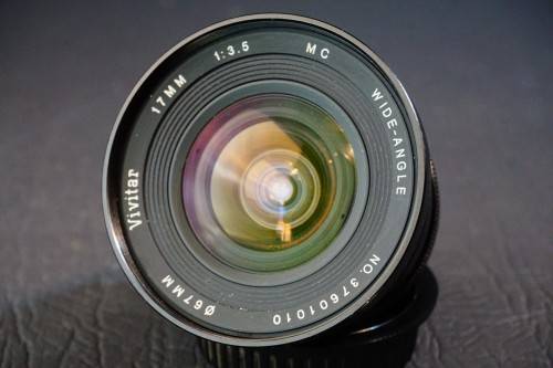 Vivitar MC 17mm f3.5 Manual Focus Wide Angle Lens for Nikon AIS Mount **Excellent Condition**