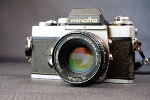 Minolta XE-5 35mm SLR Camera with Minolta Rokkor 50mm F1.7 Lens  **Great Condition**