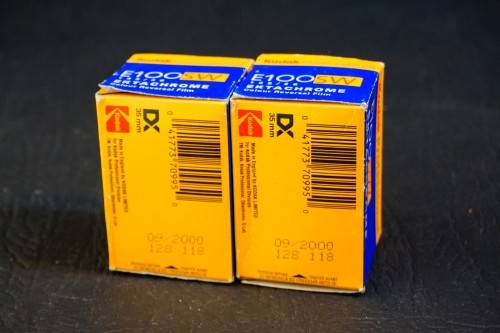 Kodak E100SW Ektachrome Colour Reversal Film 135 Film 36 Frames 2x Rolls *Batch Tested Expired Film*