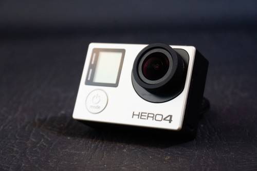 GoPro HERO 4 Black Edition LCD Touch Screen with 3 Batteries and Accessories **Excellent Condition**