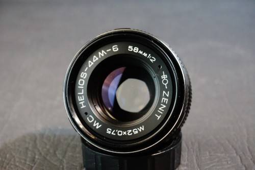 **Biotar Copy** Russian Zenit MC Helios 44m-6 58mm F2 Lens in M42 Mount  **Excellent Condition**