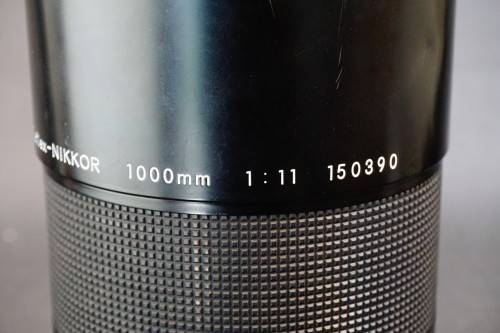 Nikon Reflex NIKKOR 1000mm F11 Telephoto Mirror Lens with Case and Filters **Great Condition**