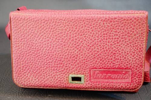 Eura Ferrania Vintage Art Deco Italian 6x6 120 Film Camera with Case **Good Condition**