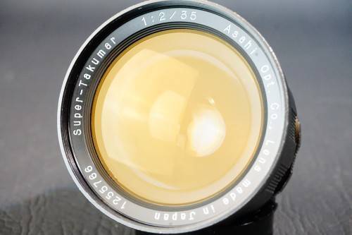 **Fat Version** Pentax Asahi Super Takumar 35mm F2 Lens in M42 Screw Mount  **Excellent Condition**