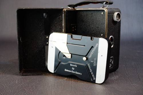 Siemens & Halske C II 16mm Cine Film Camera With Schneider-Kreuznach Xenon Lens  **Great Condition**