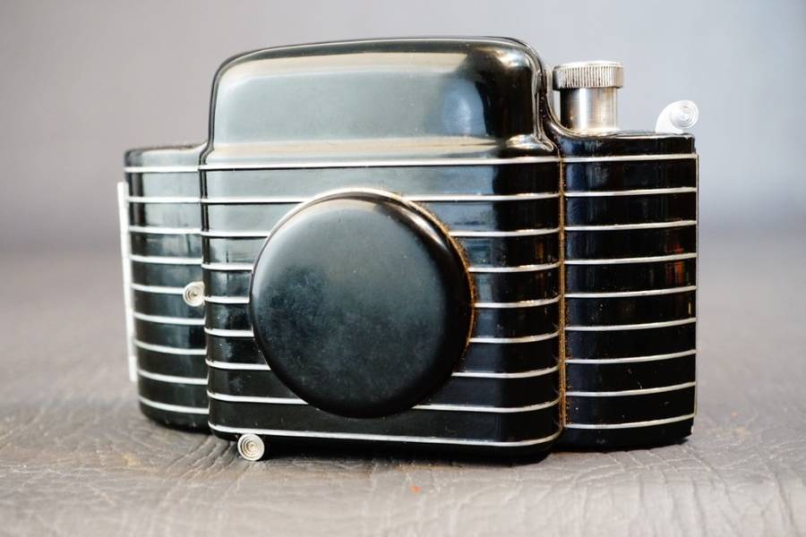 **RARE** Art Deco Kodak Bantam Special 828 Camera with Ektar 45mm F2 Lens **Excellent Condition**