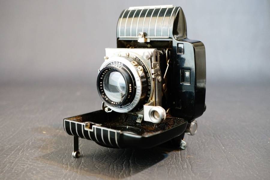 **RARE** Art Deco Kodak Bantam Special 828 Camera with Ektar 45mm F2 Lens **Excellent Condition**