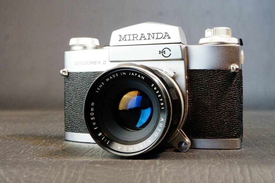 Miranda Sensorex II 35mm SLR Film Camera with Miranda 50mm F1.8 Lens  **Great Condition**