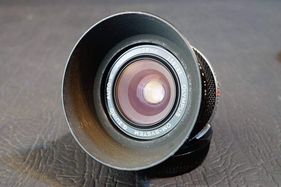 Olympus Zuiko 28mm F3.5 Lens in Olympus OM Mount **Excellent Condition**