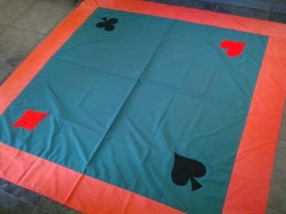 Card tablecloth