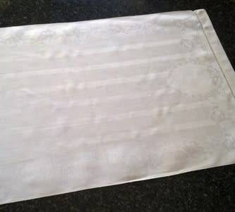 Antique linen guest hand towel
