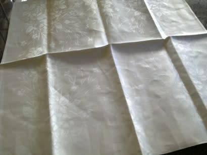 Individual Irish linen Damask dinner serviette