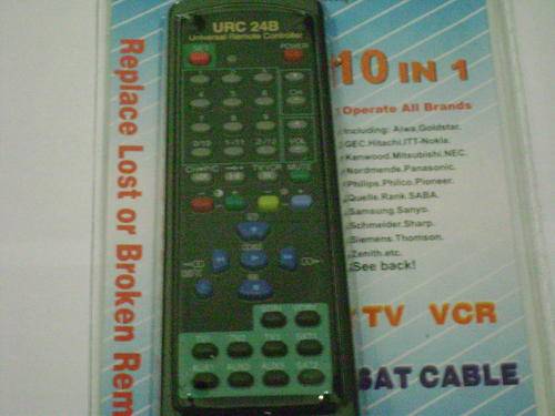 UNIVERSAL REMOTE CONTROL. 10 IN 1.