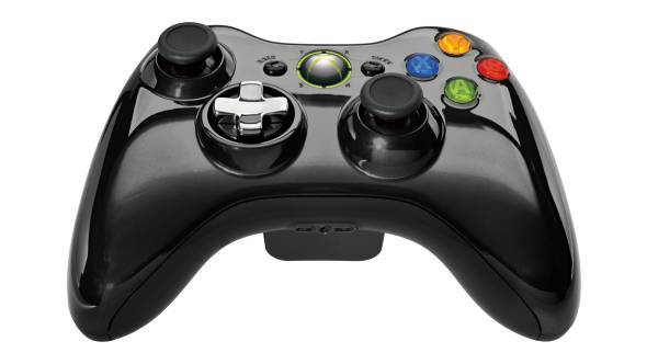 Special Edition Chrome Black Xbox 360 Controller