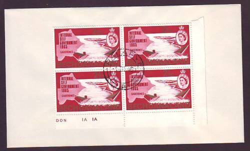 Postal History -  1965 3 covers Bechuanaland