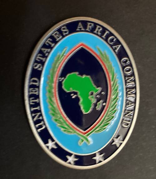 CHALLENGE COINS - UNITED STATES AFRICA COMMAND
