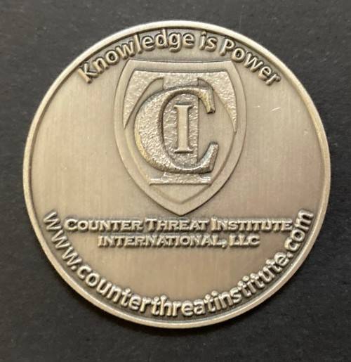 CHALLENGE COINS - Counter Threat Institute International
