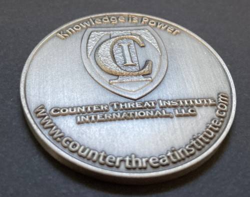 CHALLENGE COINS - Counter Threat Institute International