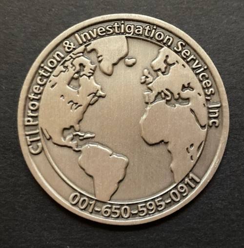 CHALLENGE COINS - Counter Threat Institute International