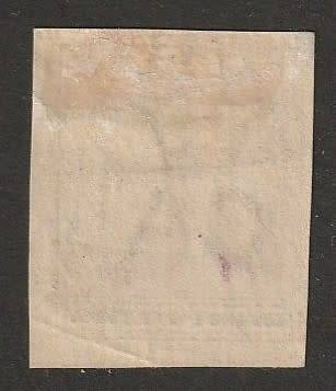 Cape of Good Hope - REVENUE QV 8d mauve imperforated Wmk Crown CA *MM*