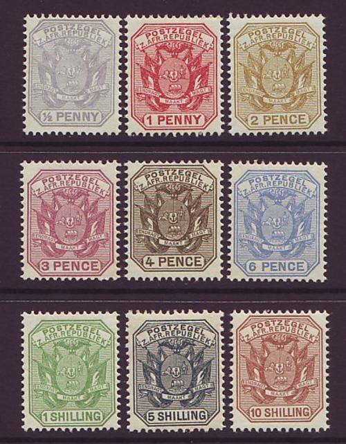 TRANSVAAL - 1895   Complete set  **UM**