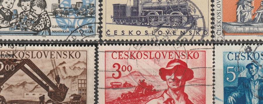 BULKLOT SALE - CZECHOSLOVAKIA Part sets and commemorative Issues (130 stamps) VF USED