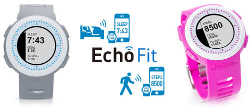 Original Magellan Echo, smart sports watch, brand new. (Pink)