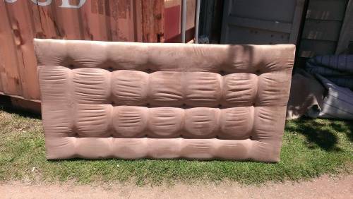 Wall-mounted padded headboard (Proceeds donated to charity)