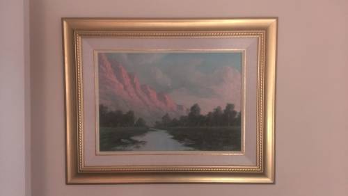 Michael Albertyn Snr. Original Oil. (Proceeds donated to charity)
