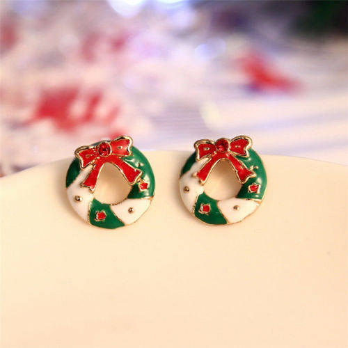 Cute Chrismas Themed Stud Earrings