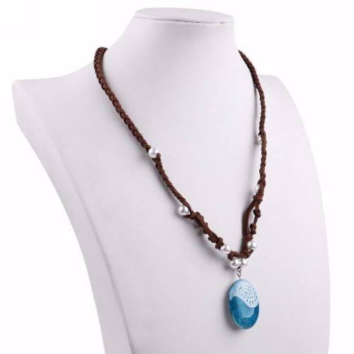 Moana Necklace Princess Heart of Te Fiti