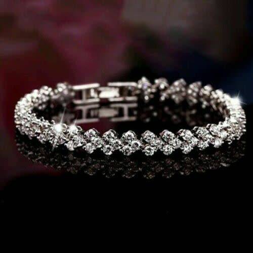 Zircon Crystal Bracelet Bangle