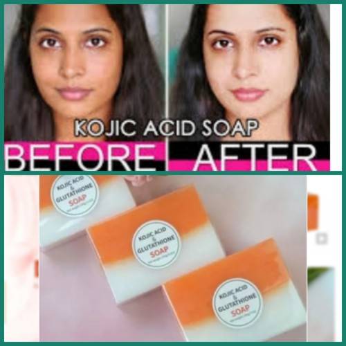 Kojic acid and gluthathione