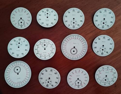Enamel dials for Cyma x 12