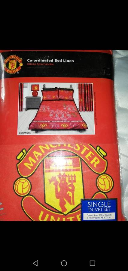 Manchester United Single Duvet cover set BEDDING