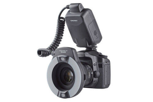 Yongnuo TTL Macro Ring Flash YN-14EX for Canon EOS DLSR as Canon MR-14EX