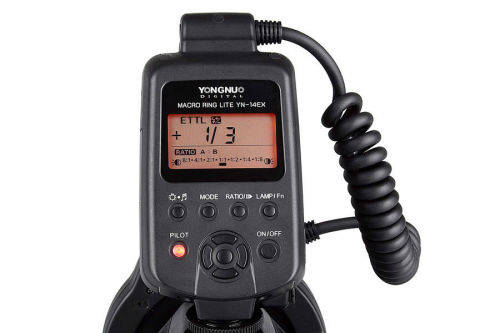 Yongnuo TTL Macro Ring Flash YN-14EX for Canon EOS DLSR as Canon MR-14EX