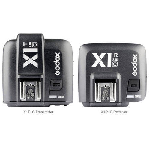 Godox X1C 2.4GHz HSS TTL Wireless Flash Trigger Transmitter + Receiver for Canon