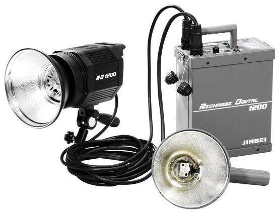 1200w JINBEI  RD-1200 Rechargeable Flash, Battery Flash  Kit Now!!!