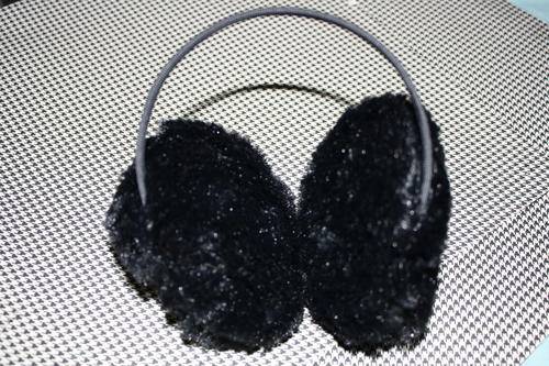 Warm earmuffs for the winter