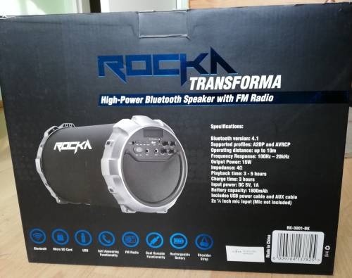 Rocka bluetooth wireless speaker
