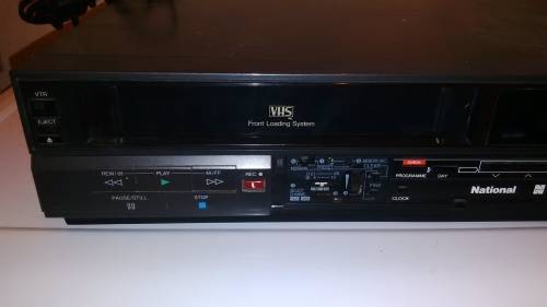 National VHS VCR