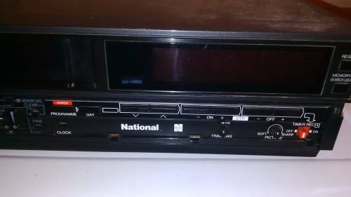National VHS VCR