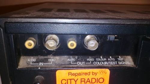 National VHS VCR