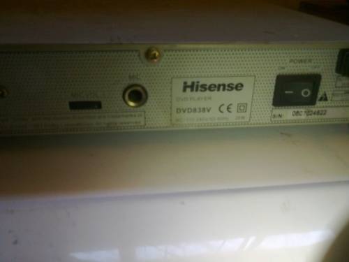Hisense DVD player