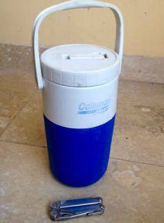 vintage coleman polylite cooler jug